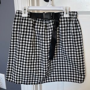 Shein size small womens buckle skirt